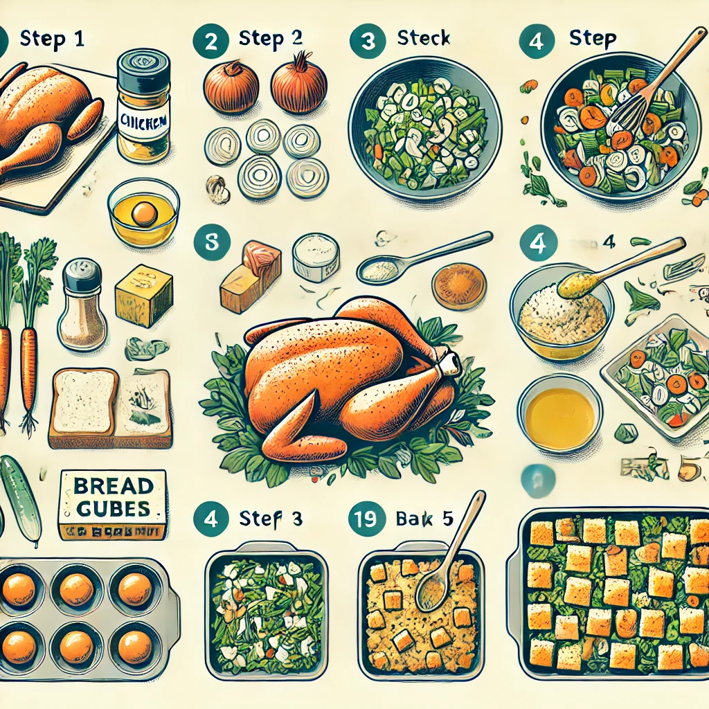 Chicken and Dressing Recipe