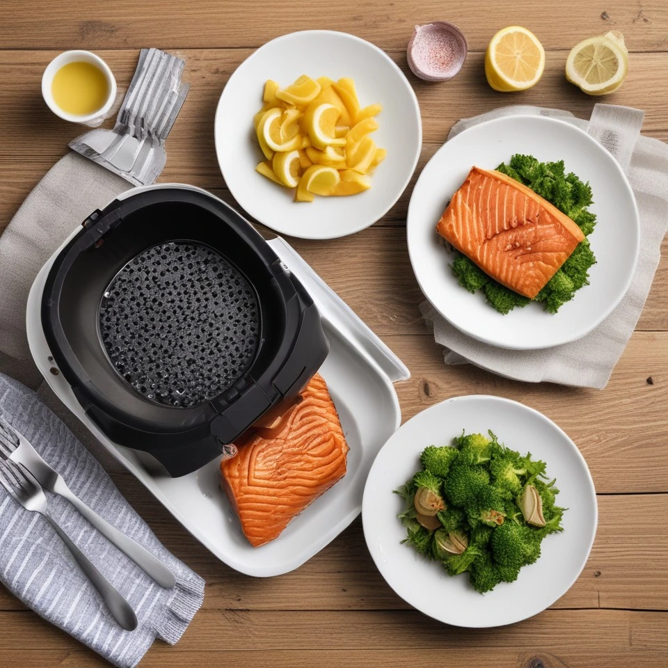 Method 4 Air Fryer Salmon Steaks
