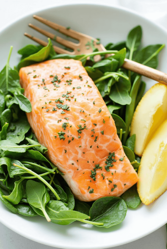 salmon and spinach recipe