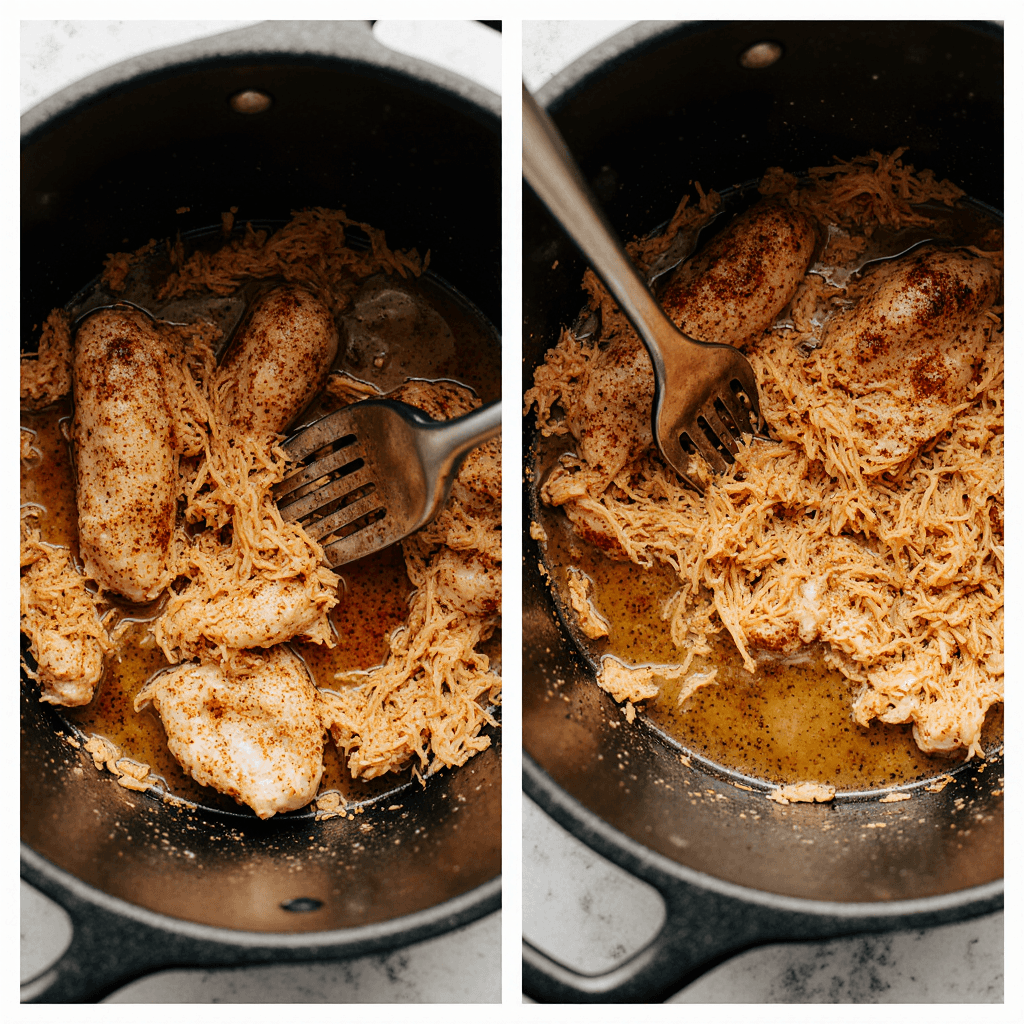 shredded chicken recipes